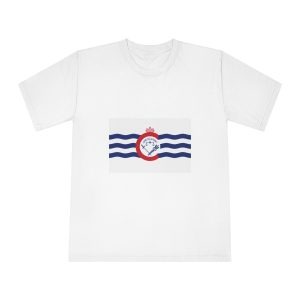 Flag of Cincinnati, Ohio Unisex Classic Crewneck T Shirt