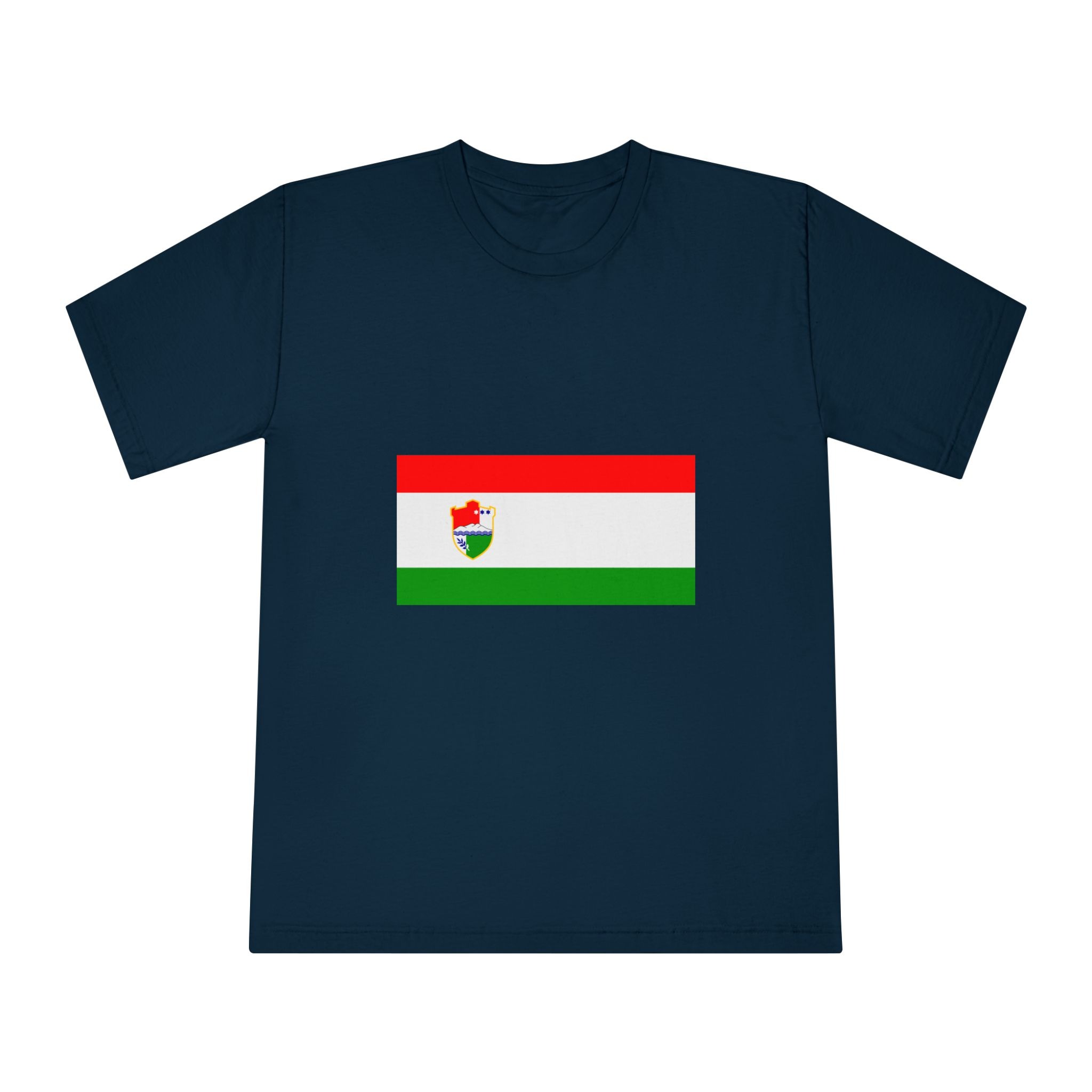 Flag of Central Bosnia Unisex Classic Crewneck T Shirt - Image 17