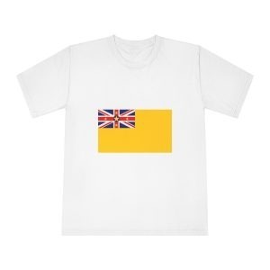Flag of Niue Unisex Classic Crewneck T Shirt