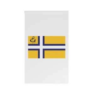 Proposed Civil Flag Outer Hebrides Scotland Regional Flag With Yellow Nordic House Banner