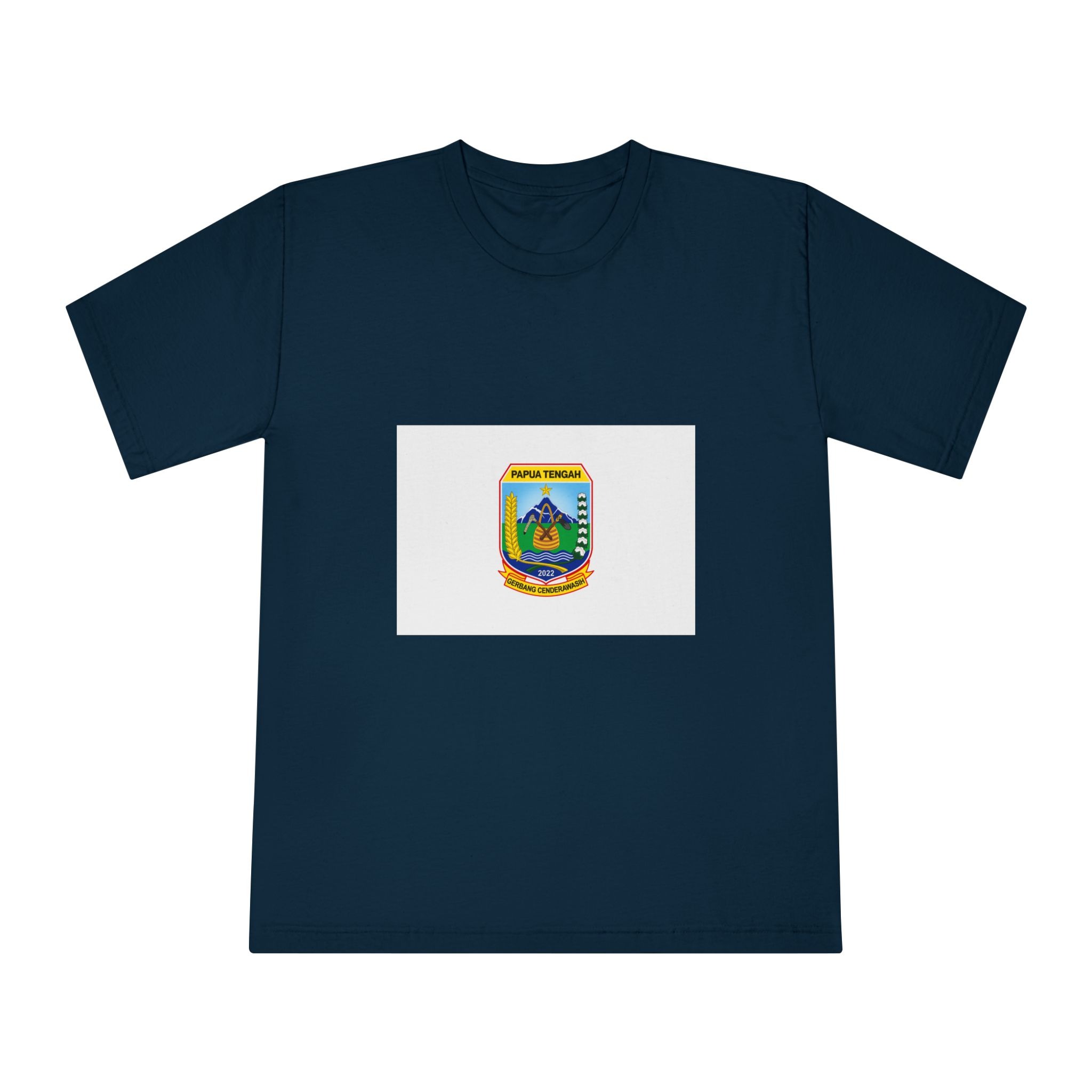 Flag of Central Papua Province Unisex Classic Crewneck T Shirt - Image 17