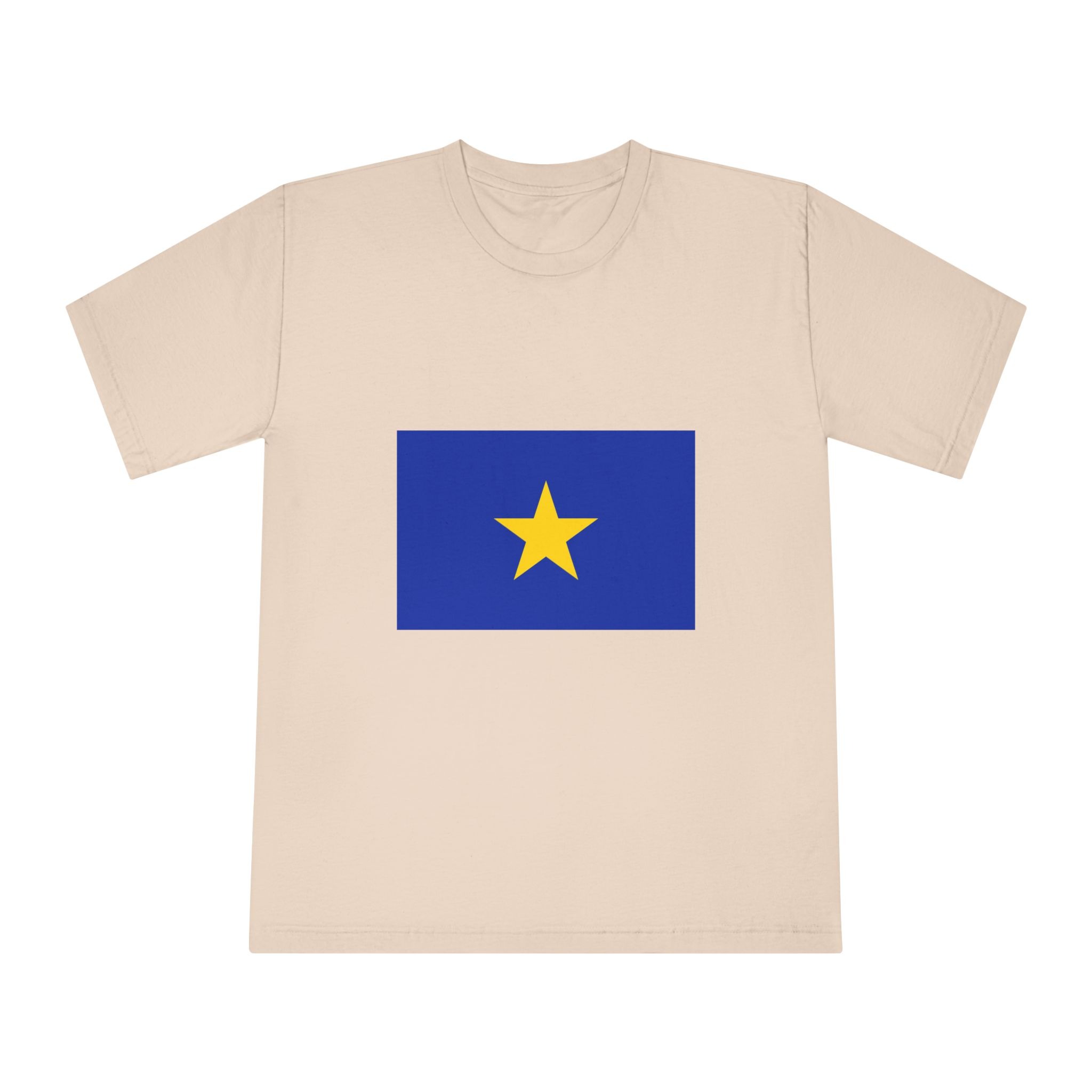 Flag of Congo Free State Unisex Classic Crewneck T Shirt - Image 9