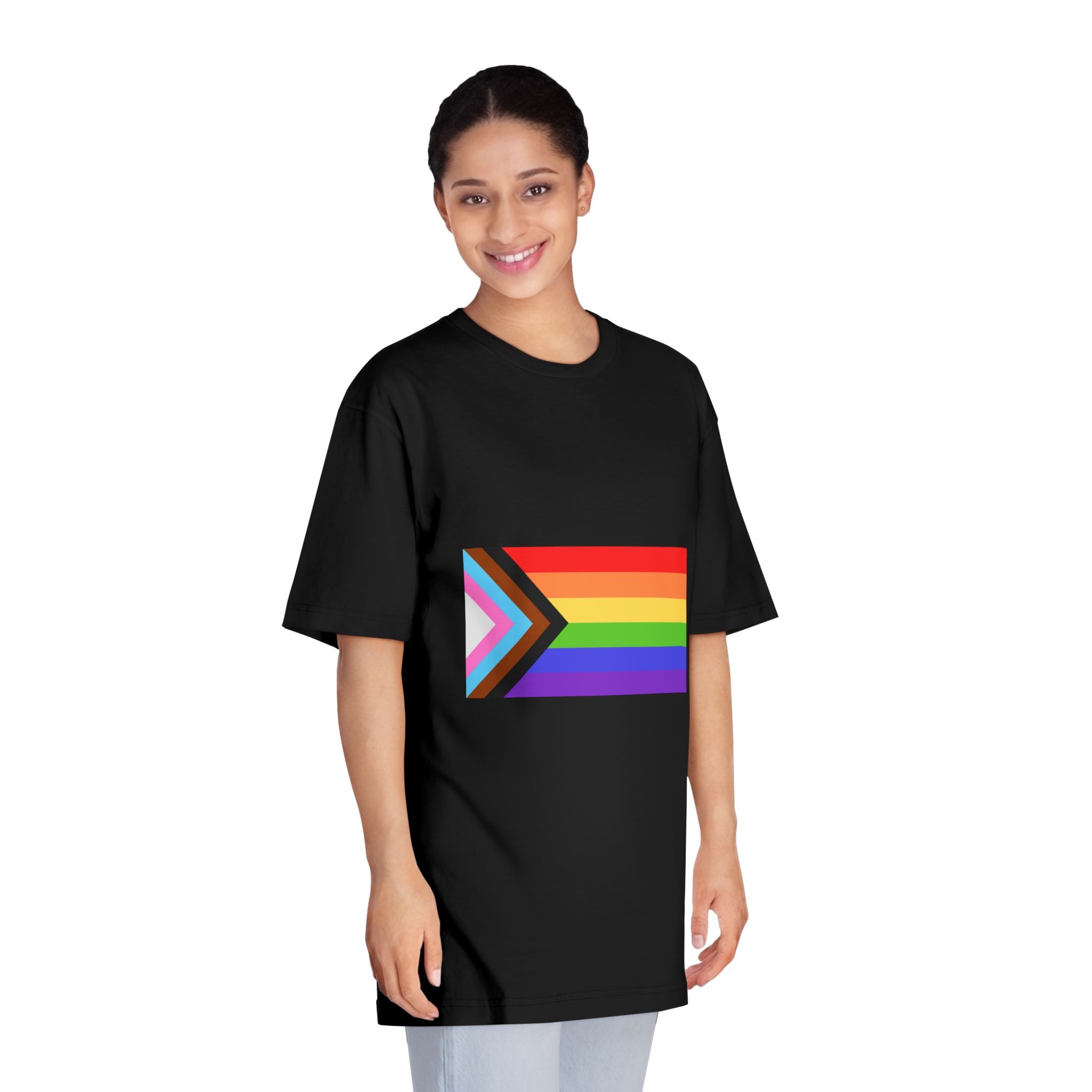 Pride New Flag Unisex Classic Crewneck T Shirt - Image 7