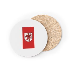 Pol Województwo Zachodniopomorskie Flag Coasters