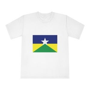 Bandeira de Rondônia Unisex Classic Crewneck T Shirt