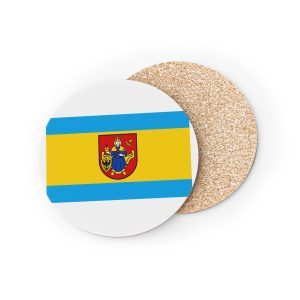 Saterland Flag Blue White Red Stripes Regional Flag Saterland Germany East Frisian He Coasters