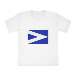 Flag of District Ungheni Unisex Classic Crewneck T Shirt