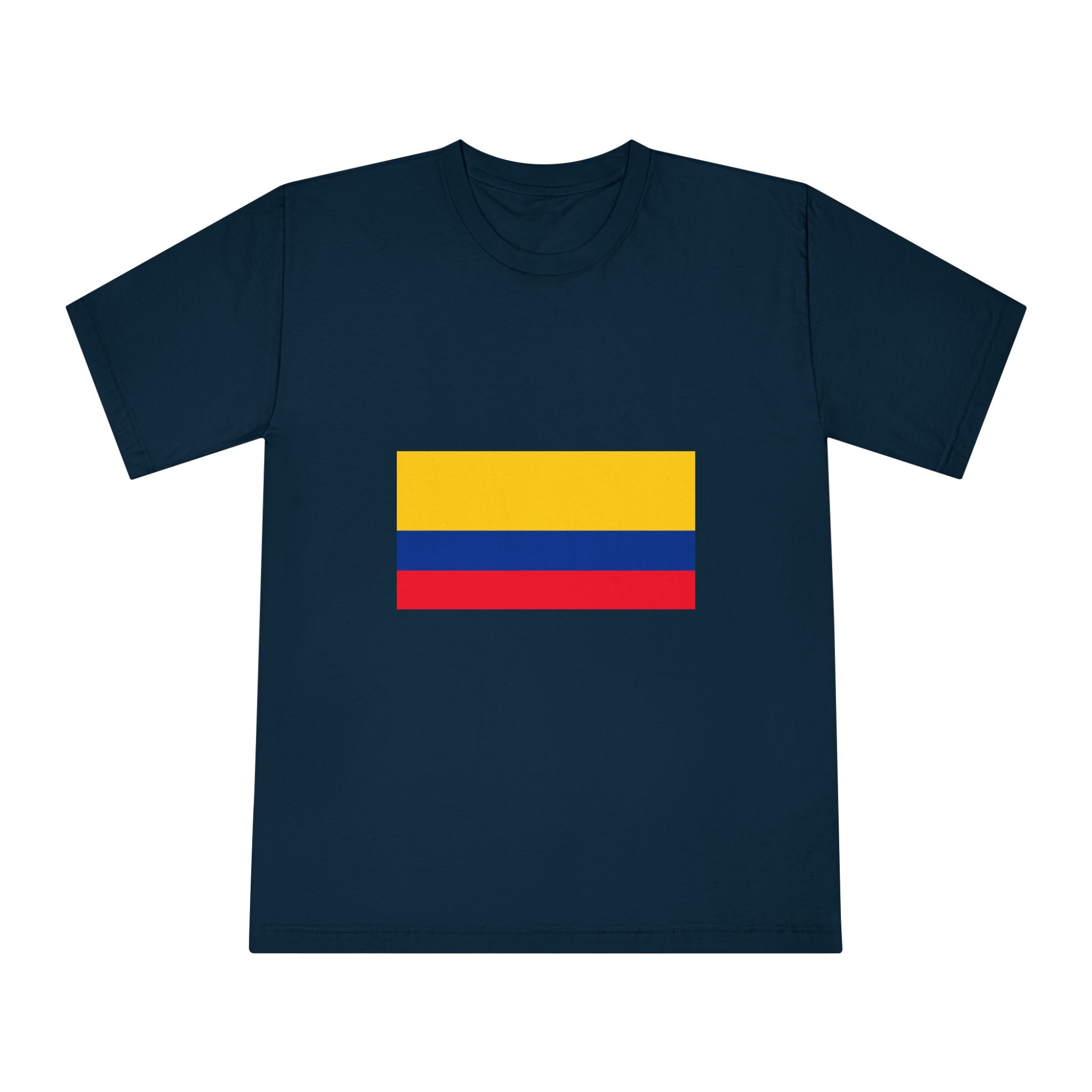 Colombia Flag Unisex Classic Crewneck T Shirt - Image 17