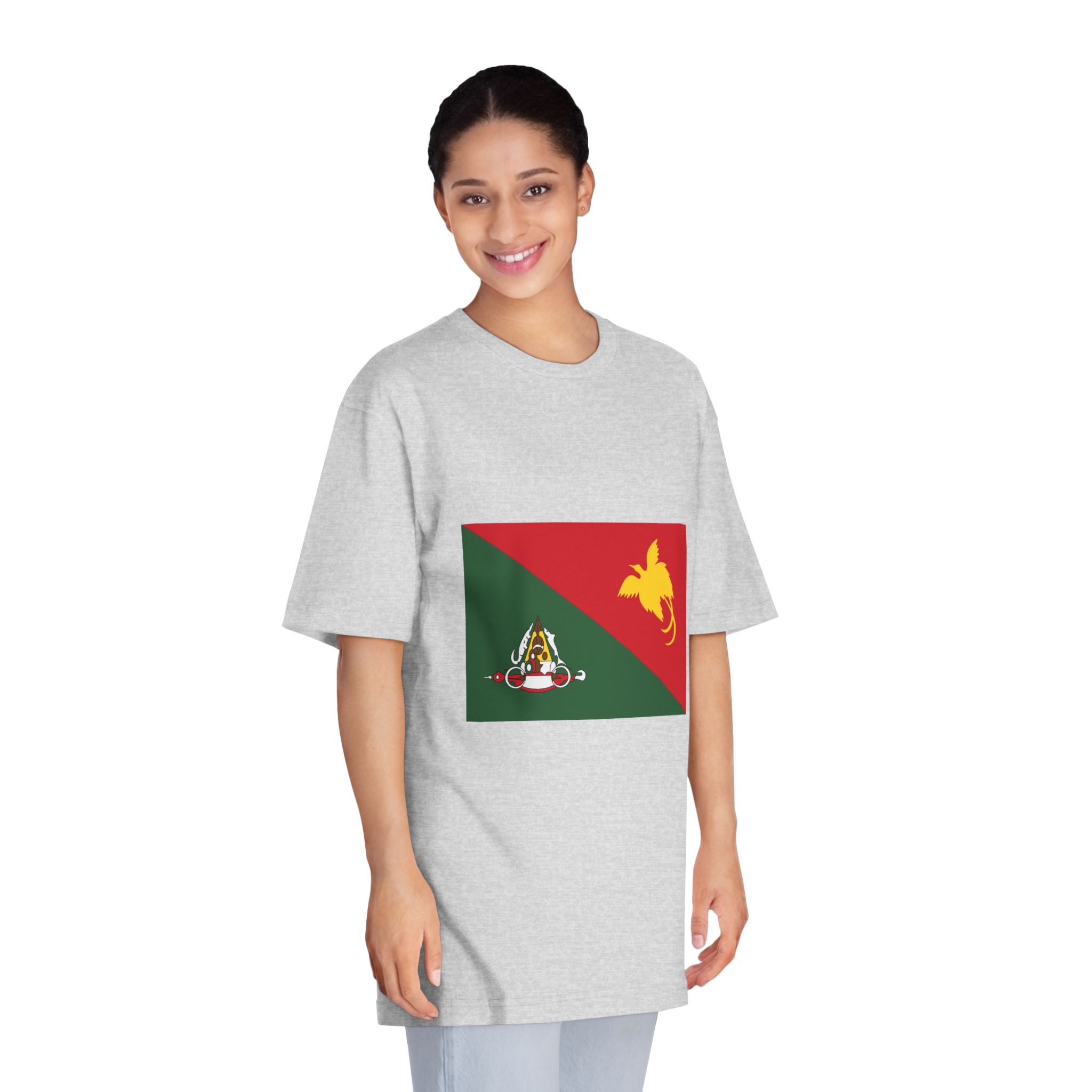 Flag of East Sepik Unisex Classic Crewneck T Shirt - Image 15