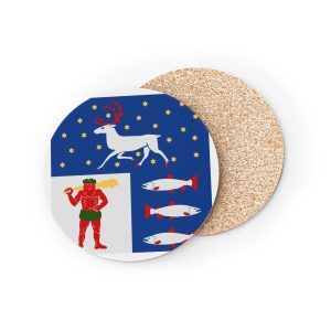 Västerbottens Län Vapenflagga Coasters