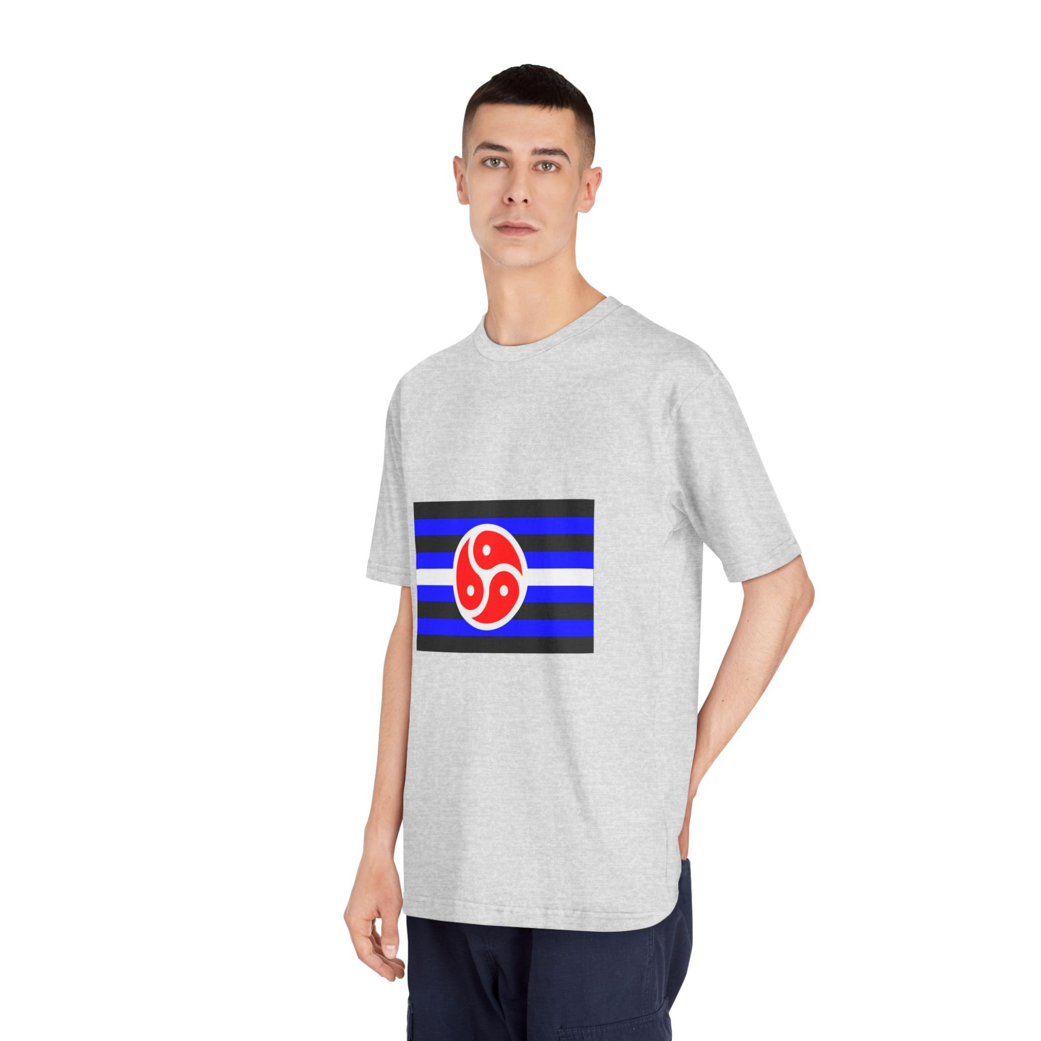 Px Bdsm Rights Flag Tanos Unisex Classic Crewneck T Shirt - Image 16