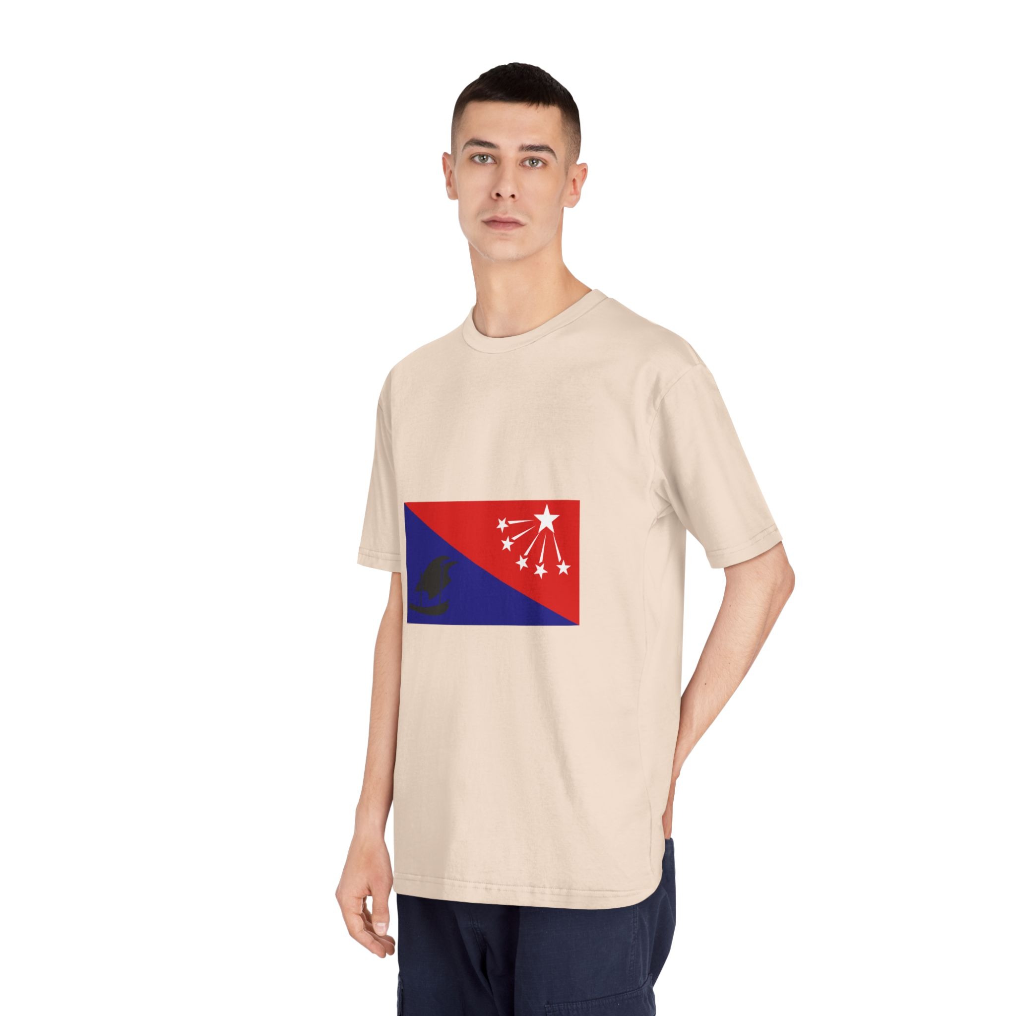 Flag of Central Province, Papua New Guinea Unisex Classic Crewneck T Shirt - Image 12