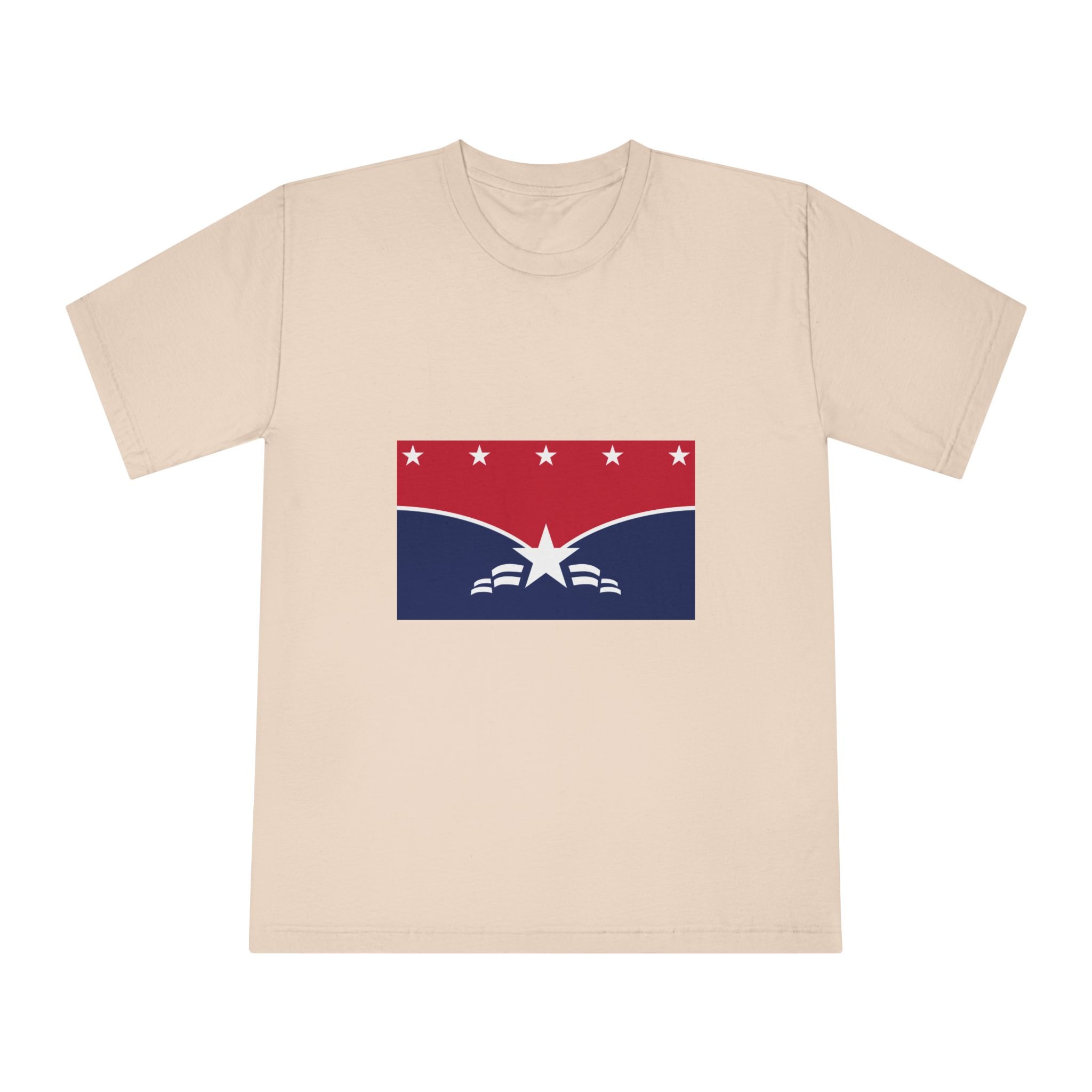 Flag of Lawrence, Indiana Unisex Classic Crewneck T Shirt - Image 9