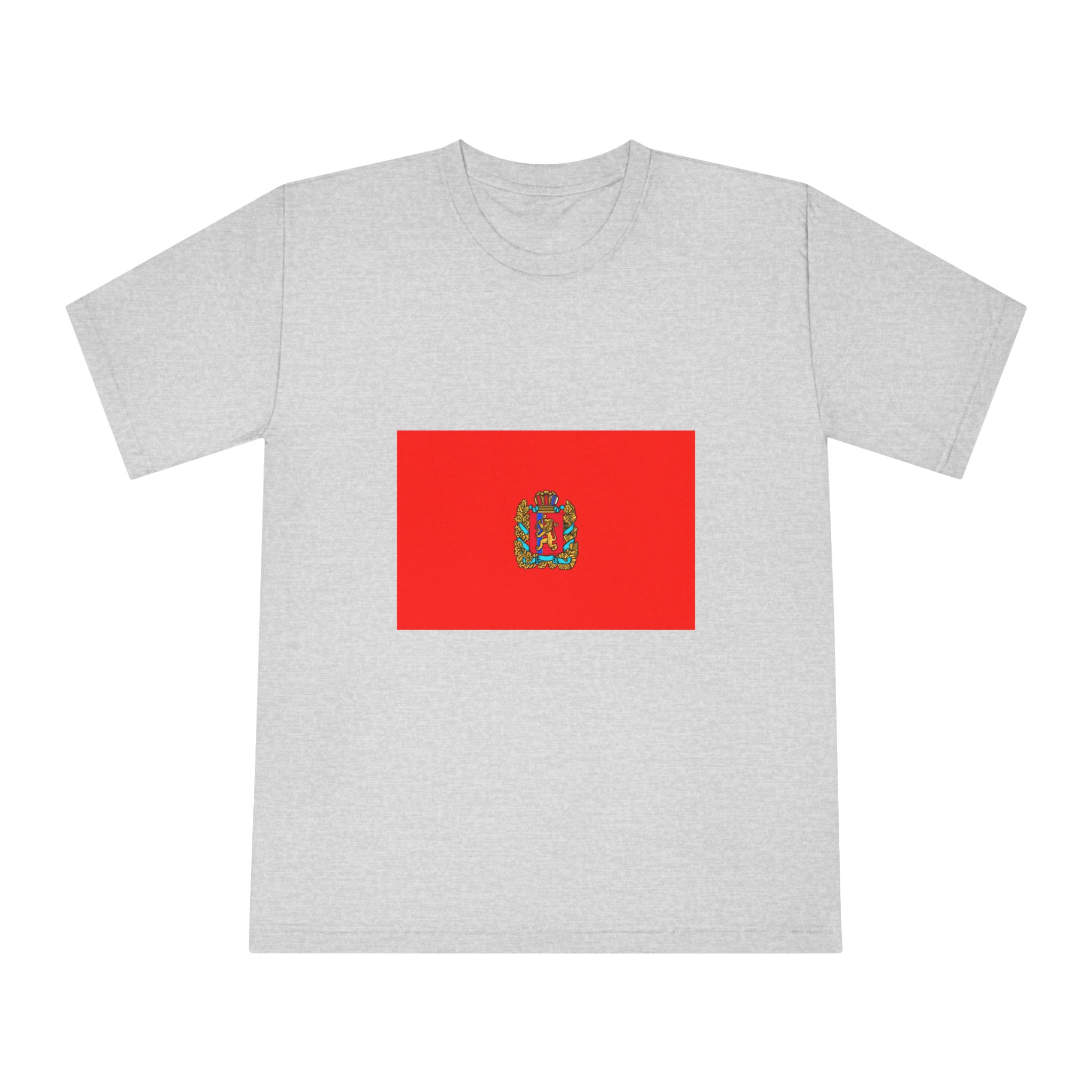 Flag of Krasnoyarsk Krai Unisex Classic Crewneck T Shirt - Image 13