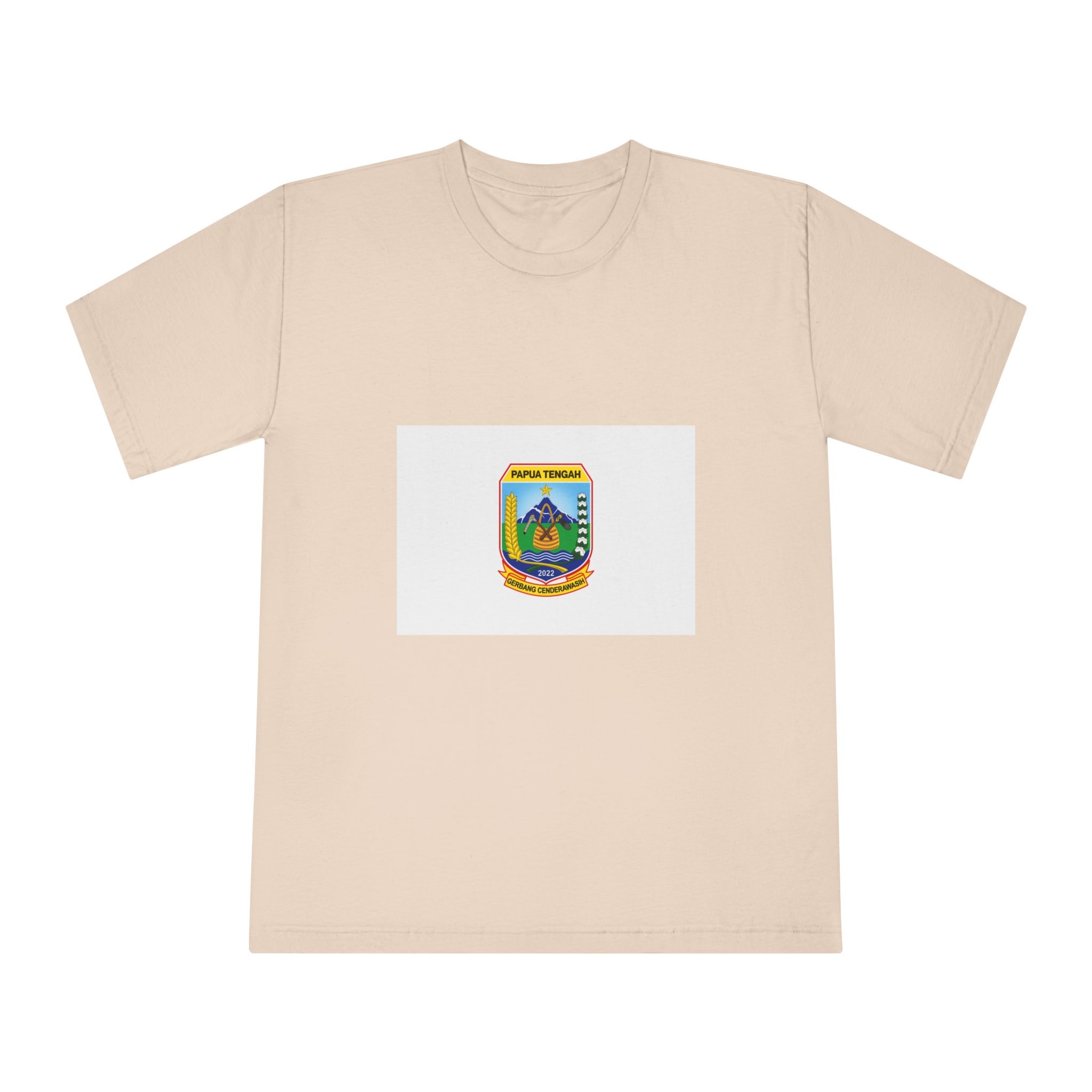 Flag of Central Papua Province Unisex Classic Crewneck T Shirt - Image 9