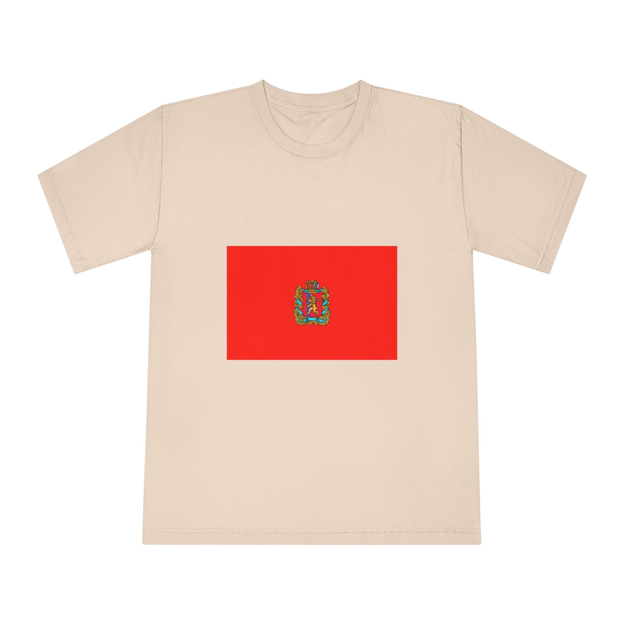 Flag of Krasnoyarsk Krai Unisex Classic Crewneck T Shirt - Image 9