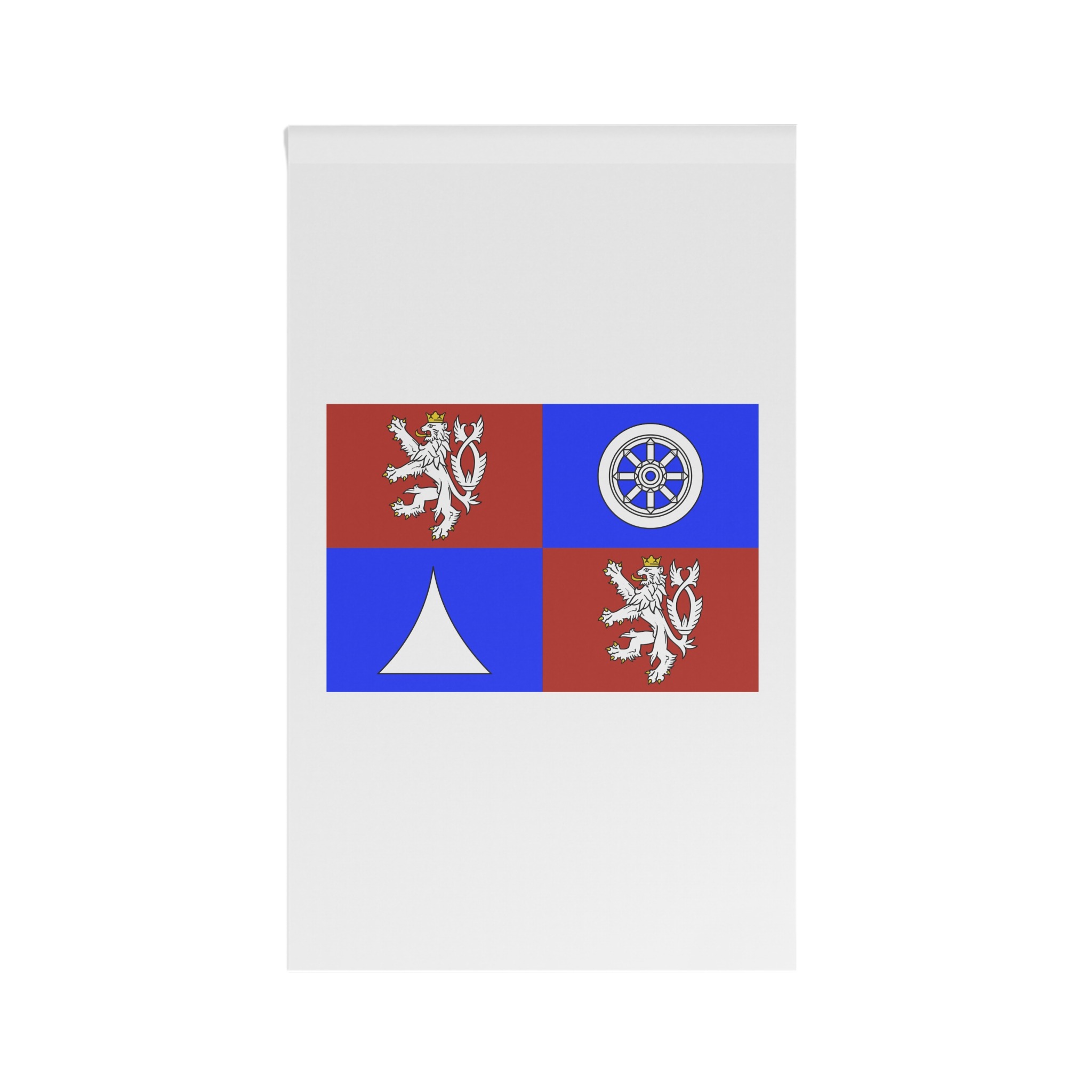 Flag of Liberec Region House Banner