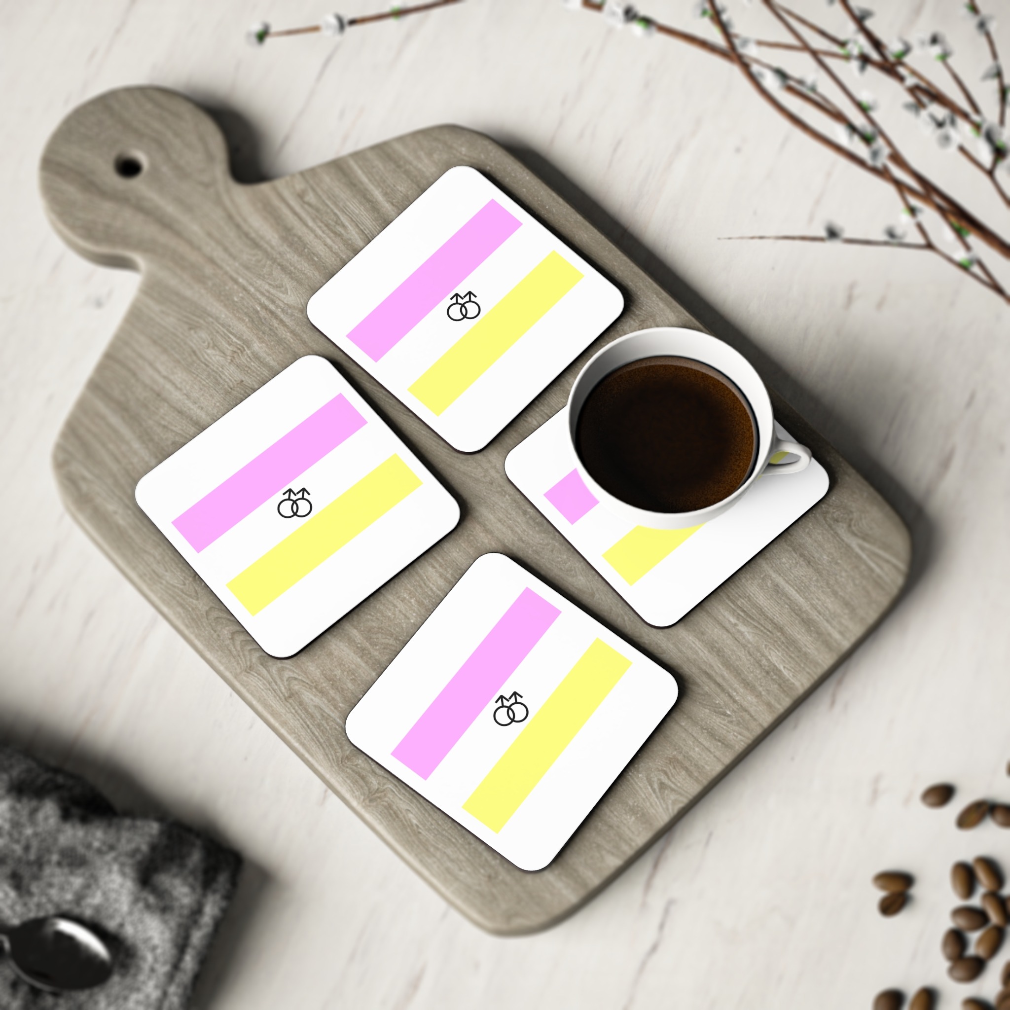 Twink Pride Flag (proposed) Coasters - Image 8