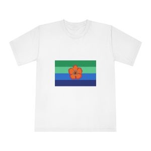 Flag of Angaur State Unisex Classic Crewneck T Shirt