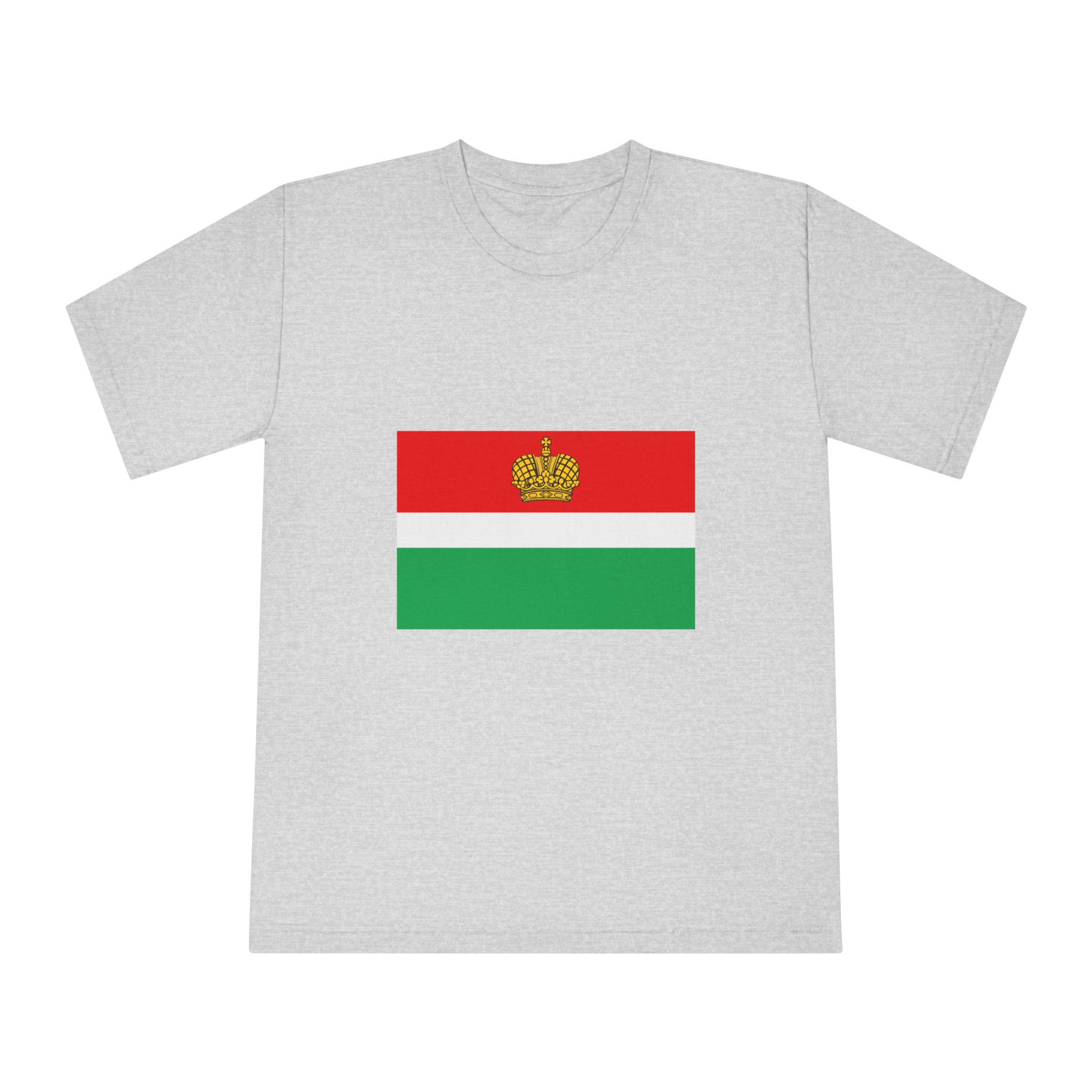 Flag of Kaluga Oblast Unisex Classic Crewneck T Shirt - Image 13