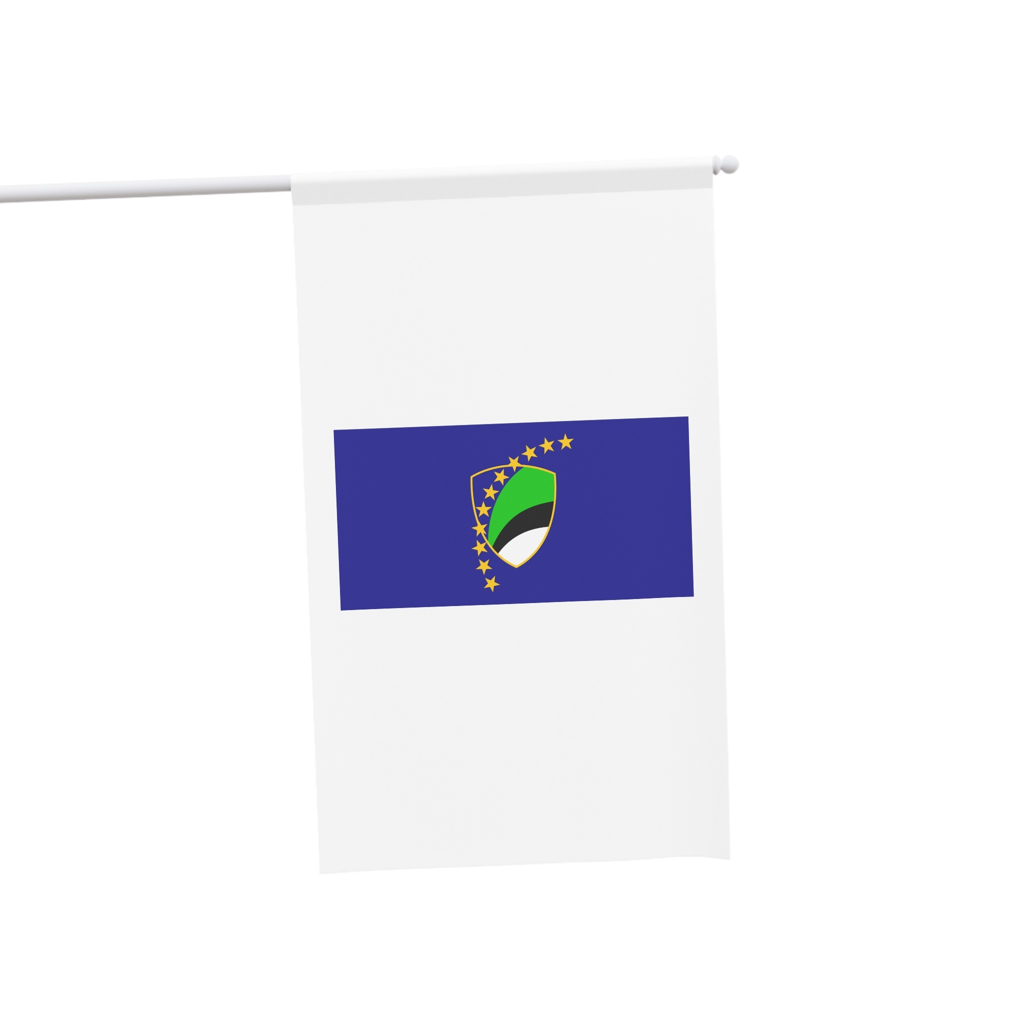 Flag of Tuzla Canton House Banner - Image 3