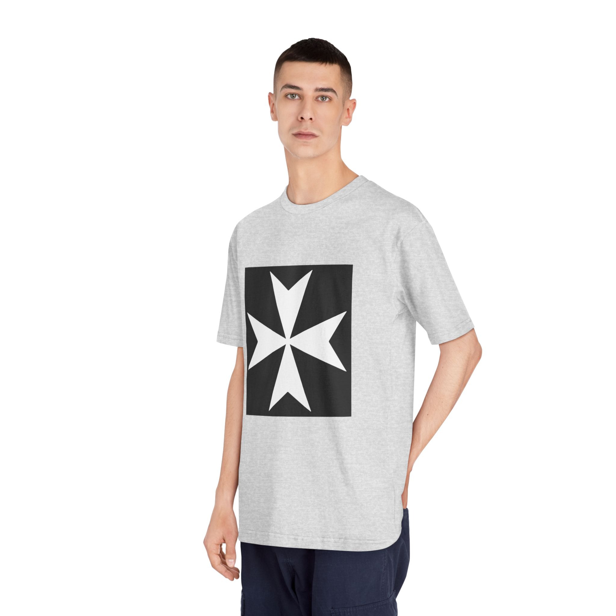 Cross of the Knights Hospitaller Unisex Classic Crewneck T Shirt - Image 16