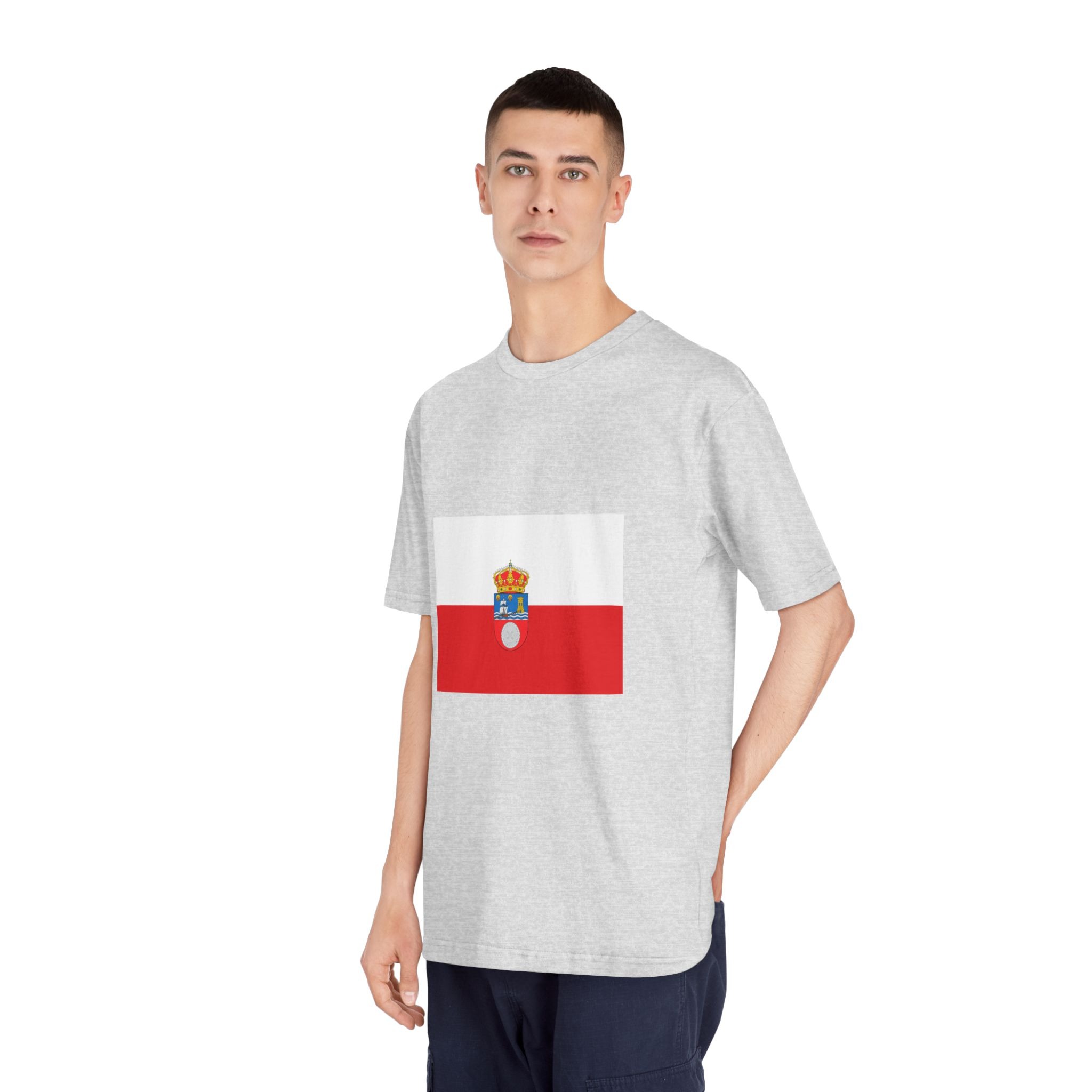 Flag of Cantabria Unisex Classic Crewneck T Shirt - Image 16