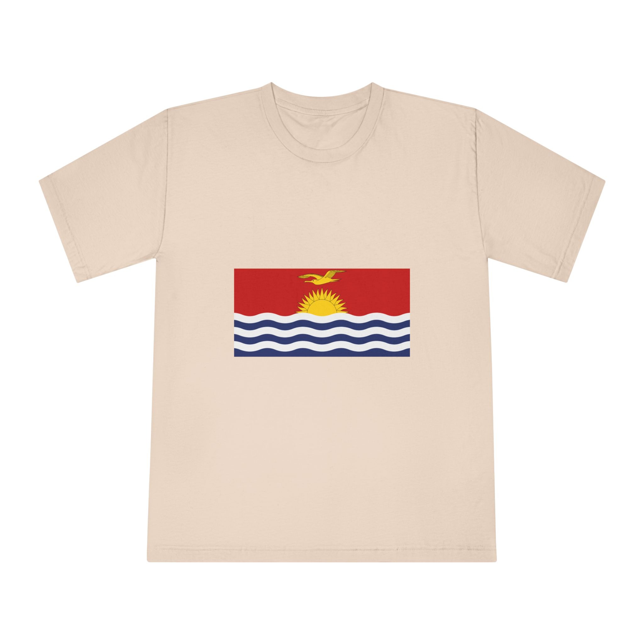 Flag of Kiribati Unisex Classic Crewneck T Shirt - Image 9