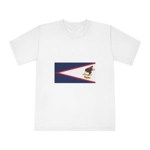 Flag of American Samoa Unisex Classic Crewneck T Shirt