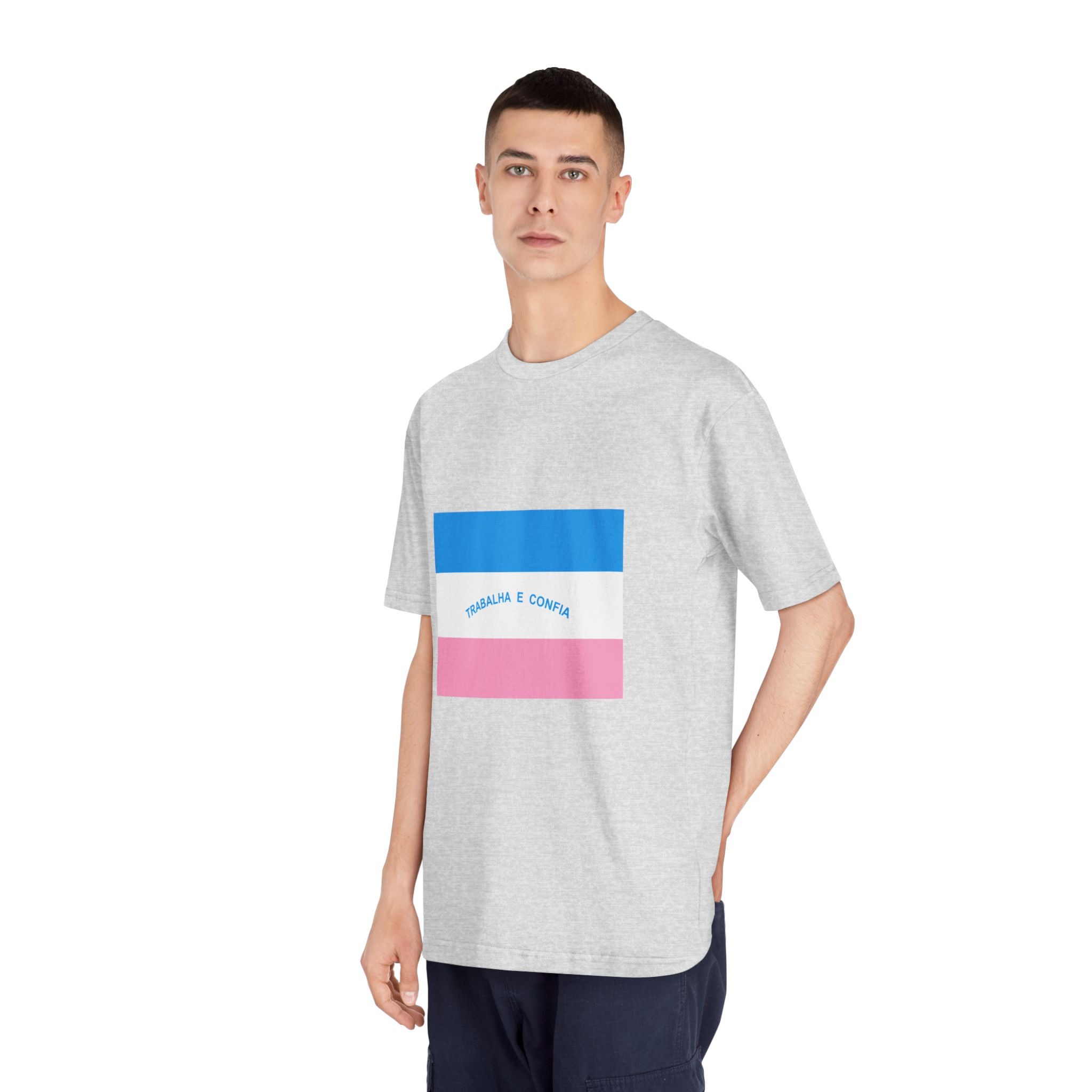 Bandeira Do Espírito Santo Unisex Classic Crewneck T Shirt - Image 16