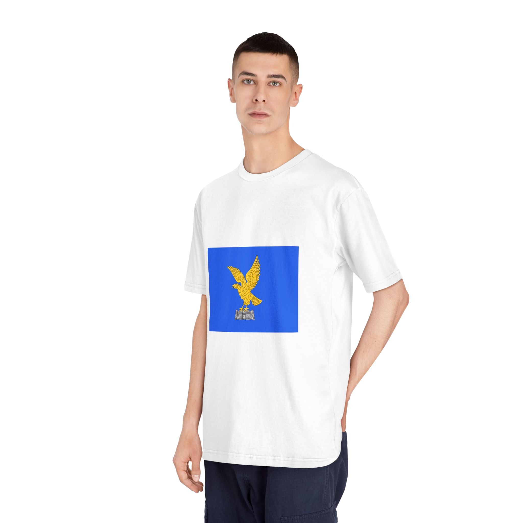 Flag of Friuli Venezia Giulia Unisex Classic Crewneck T Shirt - Image 4