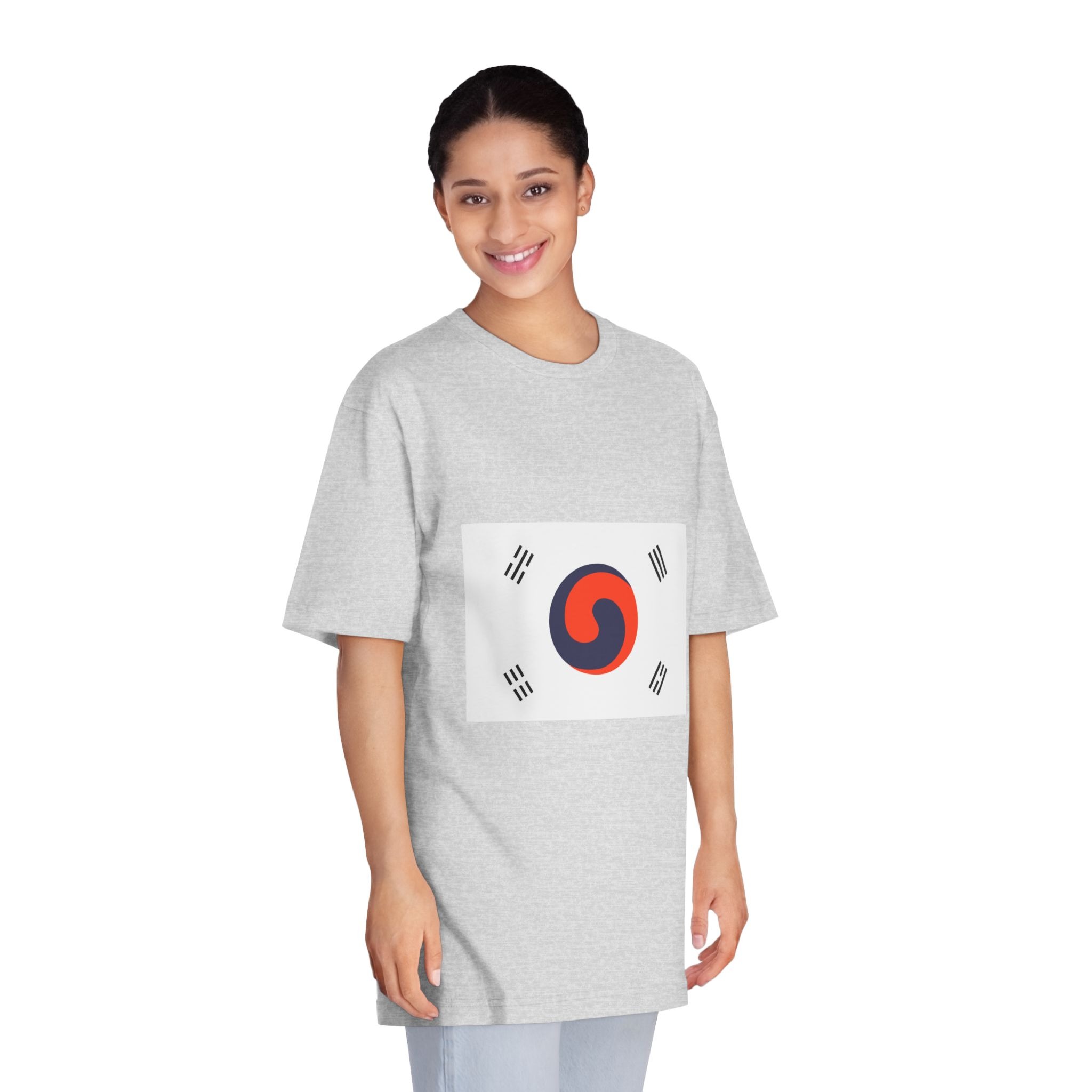 Flag of Korea 1882 1910 Unisex Classic Crewneck T Shirt - Image 15