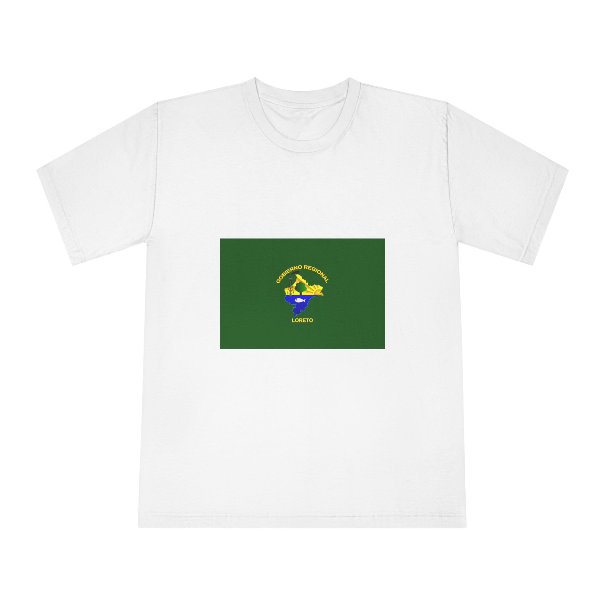 Bandera Región Loreto Unisex Classic Crewneck T Shirt