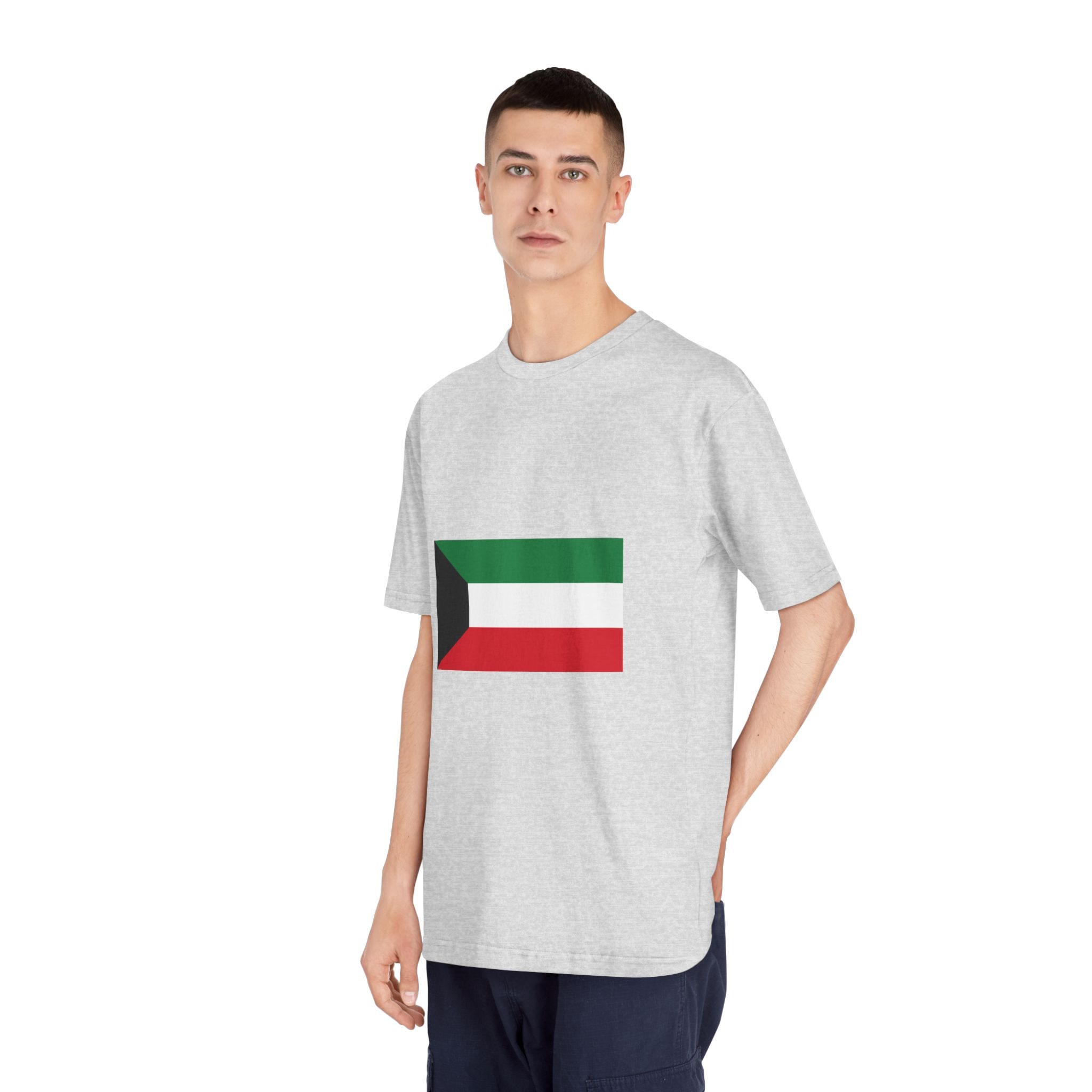 Flag of Kuwait Unisex Classic Crewneck T Shirt - Image 16