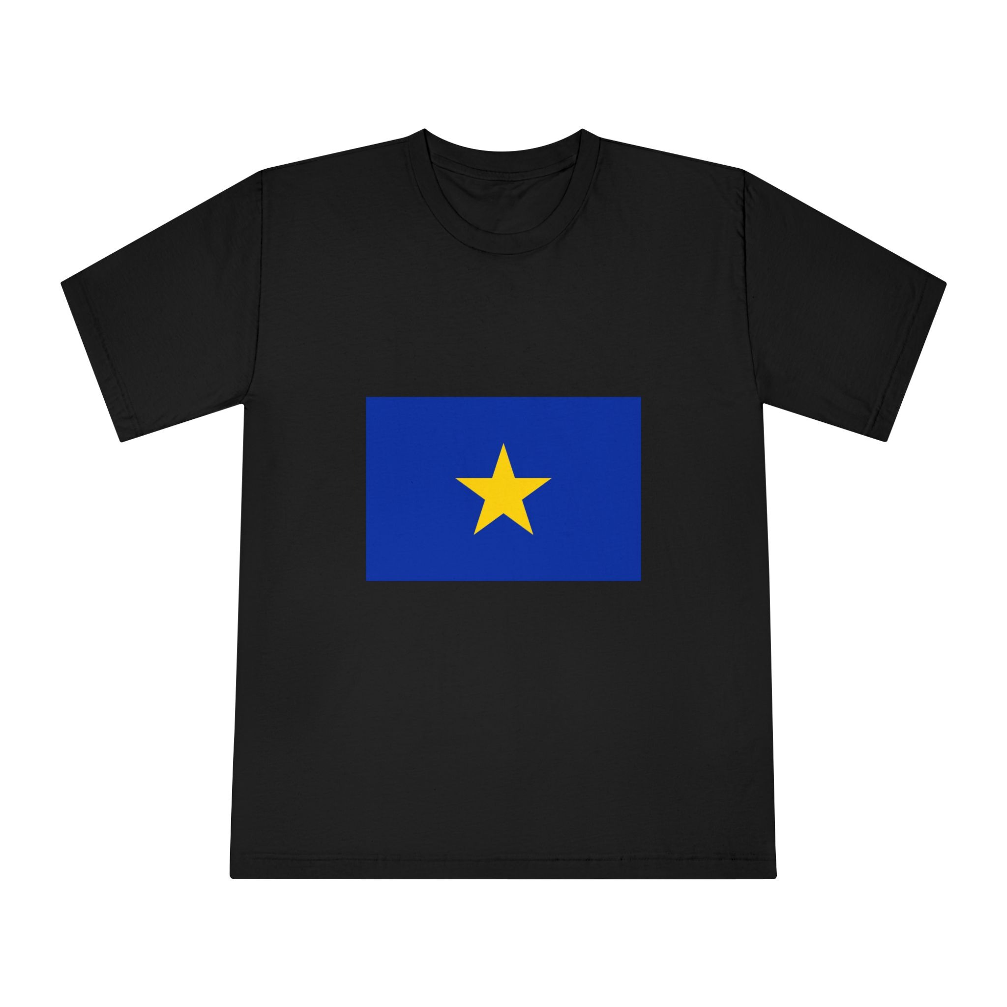 Flag of Congo Free State Unisex Classic Crewneck T Shirt - Image 5