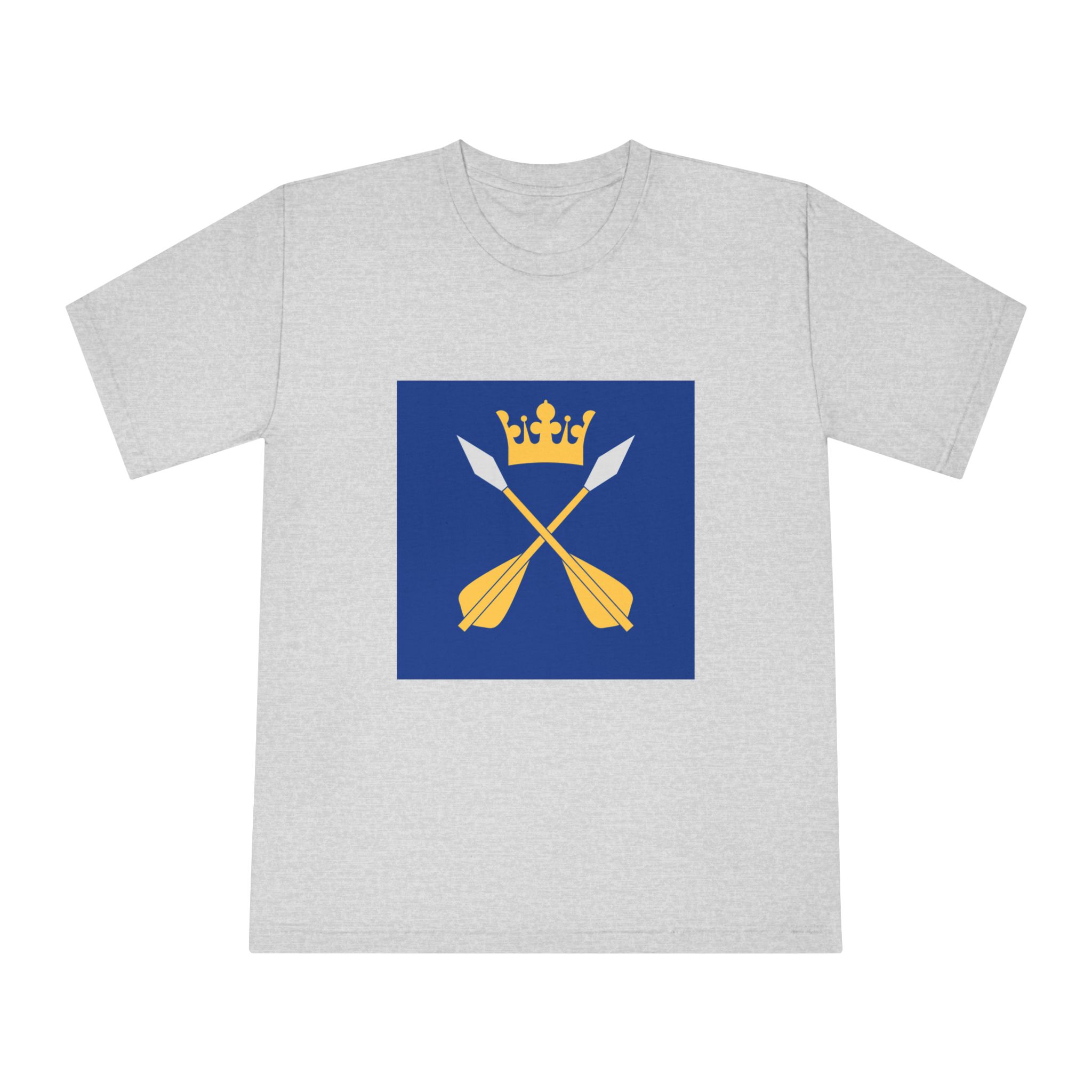 Dalarnas Län Vapenflagga Unisex Classic Crewneck T Shirt - Image 13