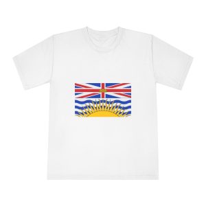 Flag of British Columbia Unisex Classic Crewneck T Shirt
