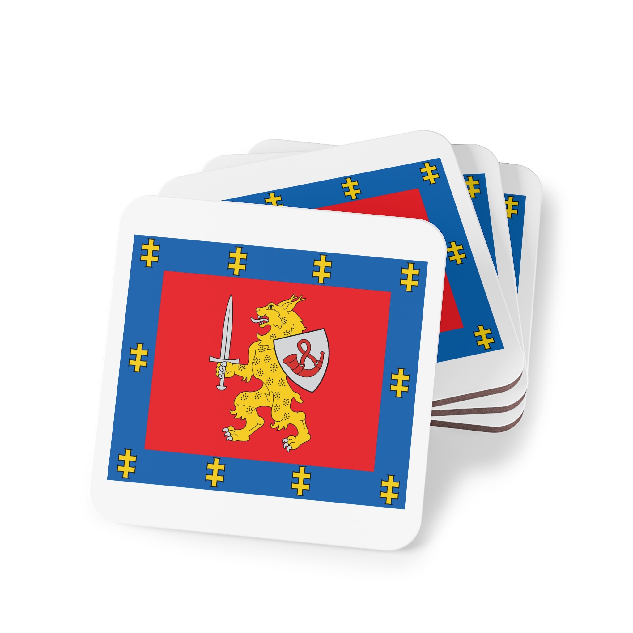 Taurage County Flag Coasters - Image 7