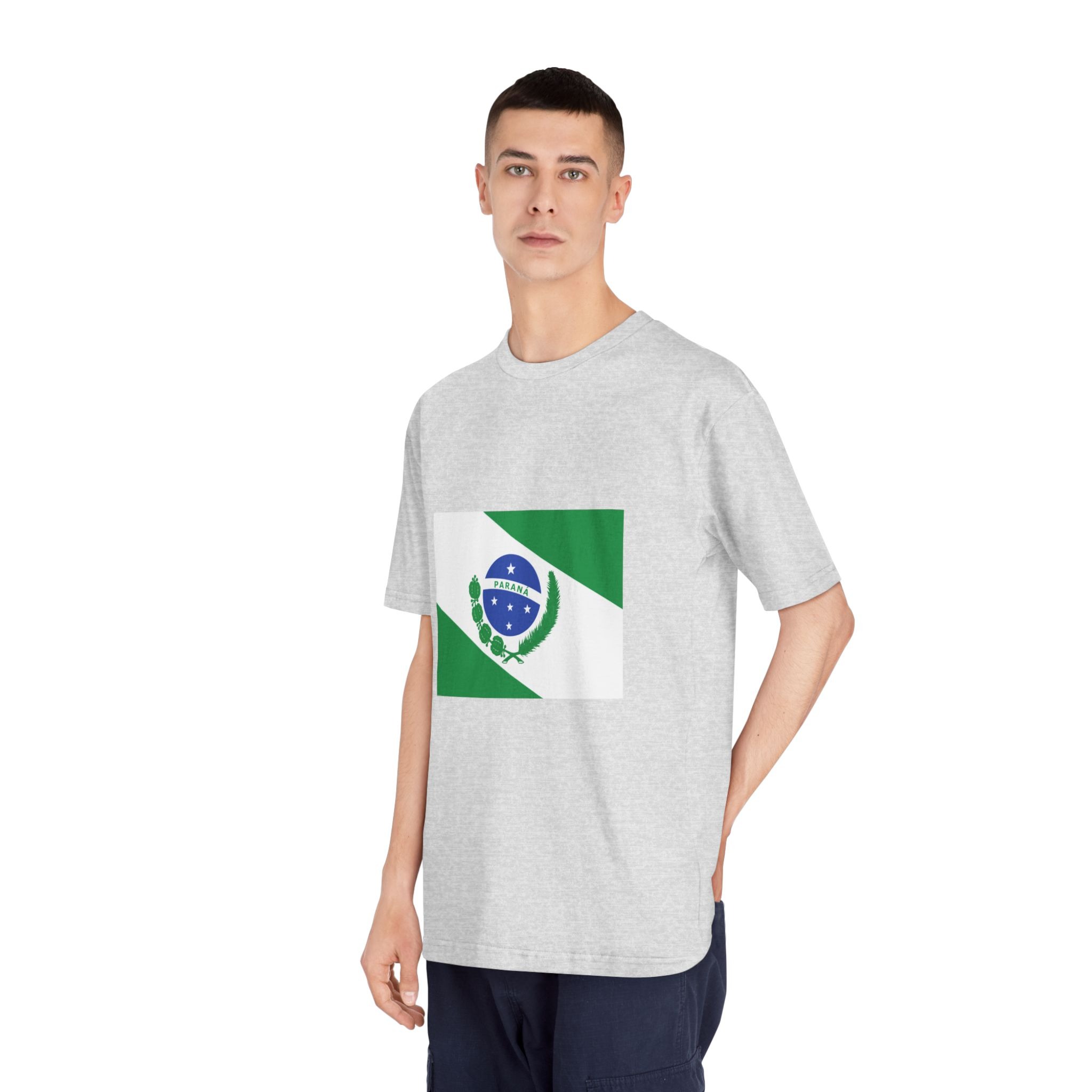 Bandeira Do Paraná Unisex Classic Crewneck T Shirt - Image 16