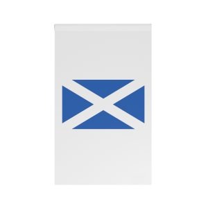 Flag Scotland Saint Andrews Cross Blue Saltire National Flag Scotland House Banner