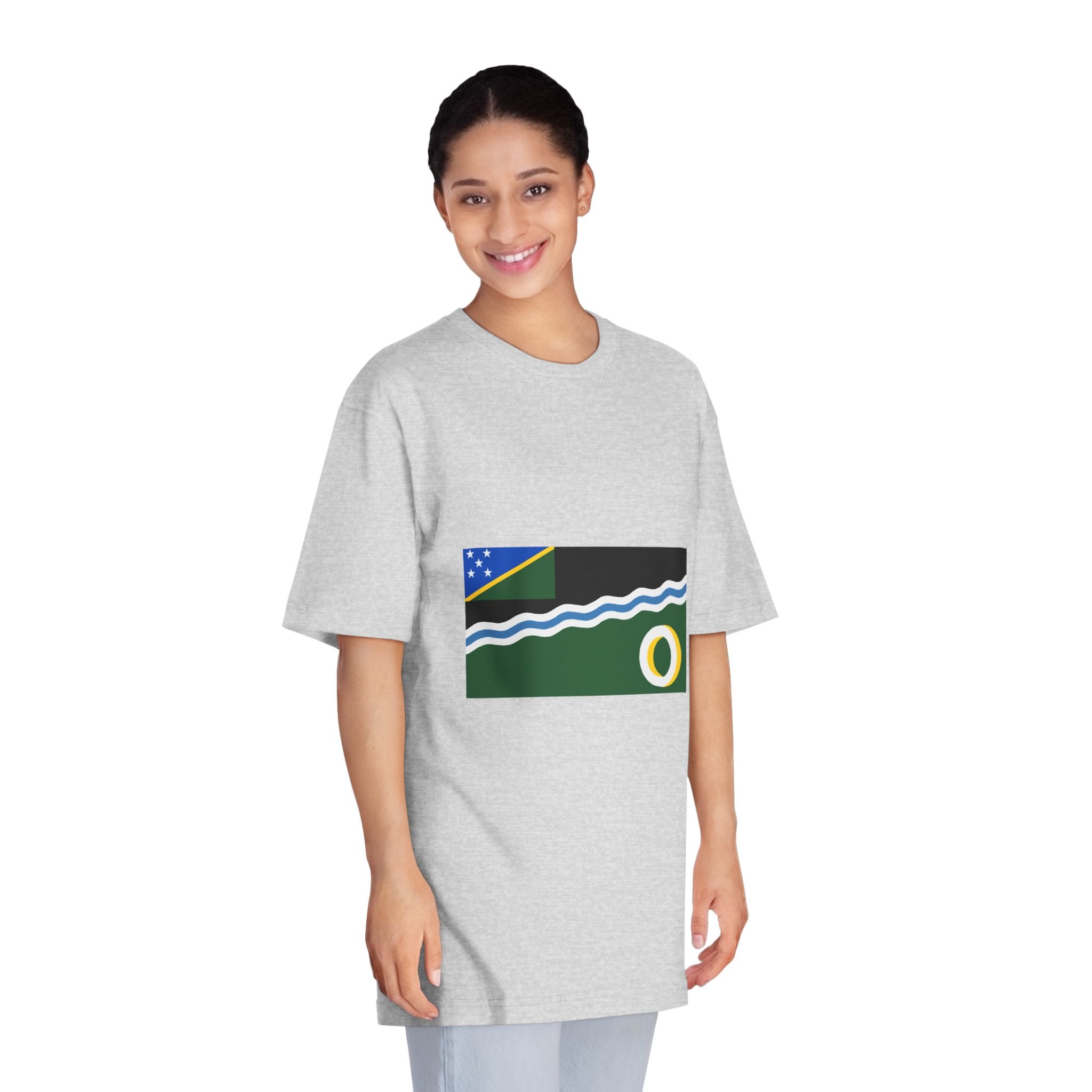 Px Flag of Western Province Solomon Islands Unisex Classic Crewneck T Shirt - Image 15