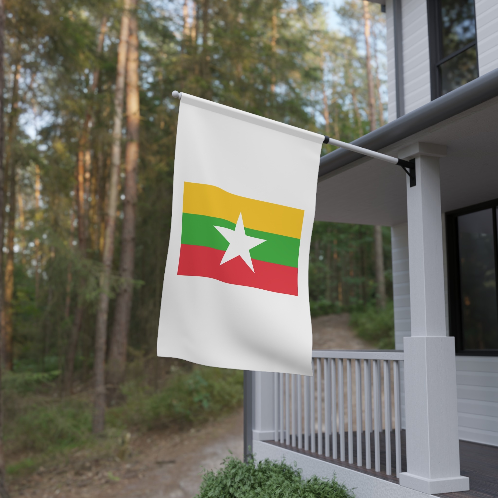 Flag of Myanmar House Banner - Image 4