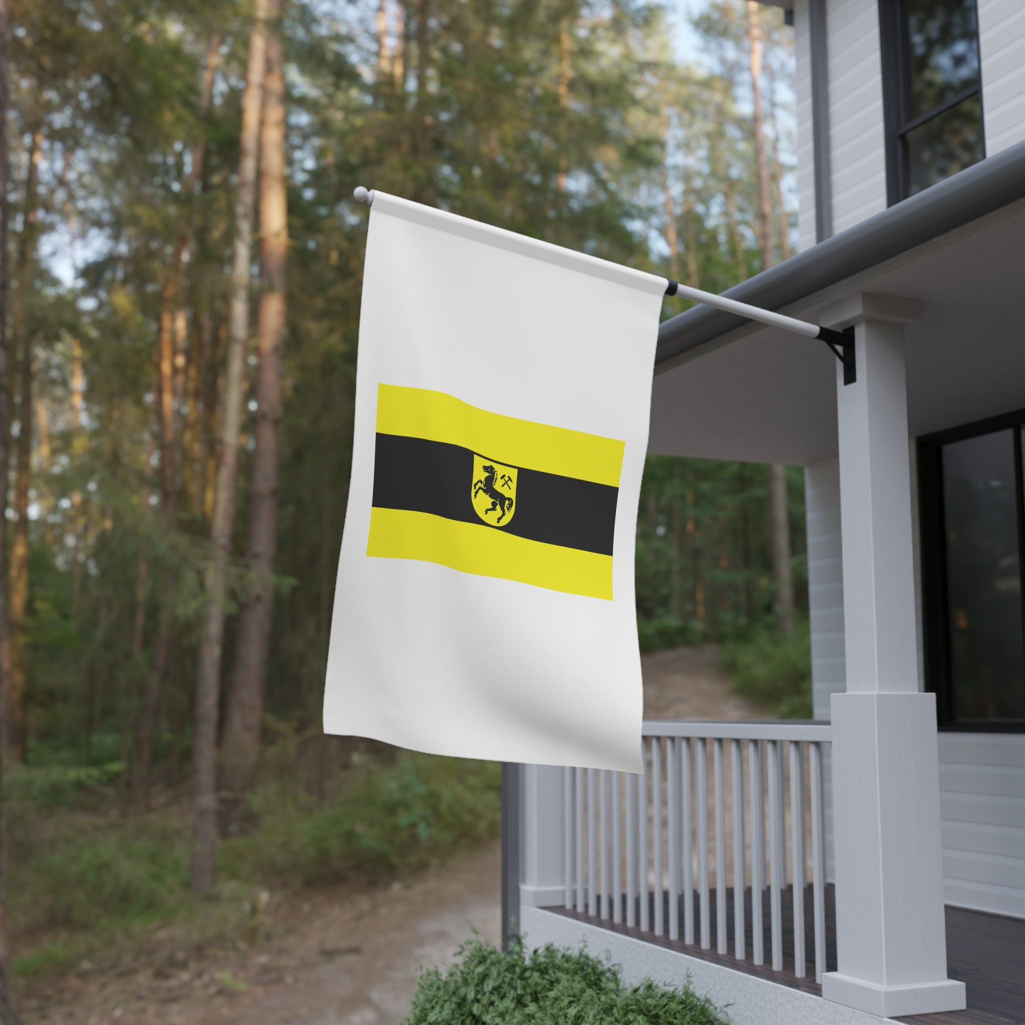 Flagge Der Stadt Herne House Banner - Image 4
