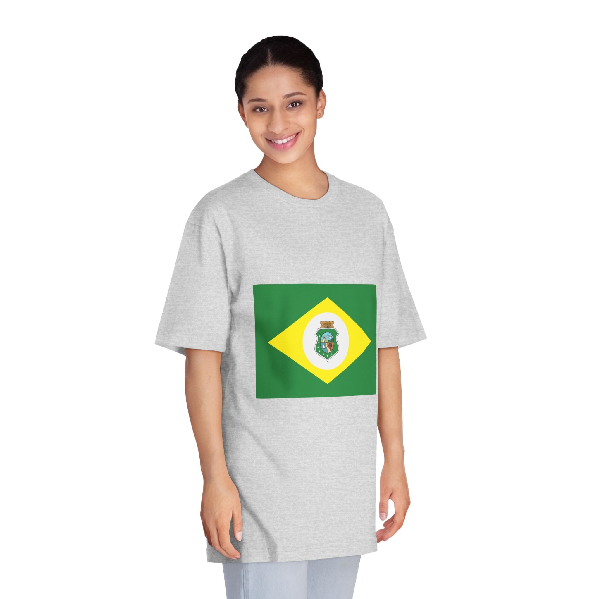 Bandeira Do Ceará Unisex Classic Crewneck T Shirt - Image 15