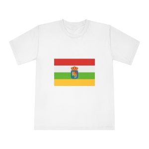 Flag of La Rioja (with Coat of Arms) Unisex Classic Crewneck T Shirt