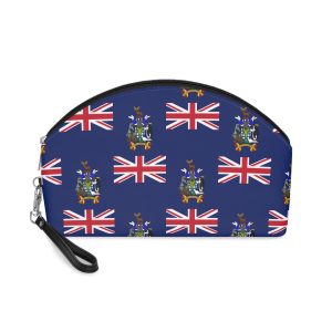 Flag of South Georgia and the South Sandwich Islands Makeup Bag