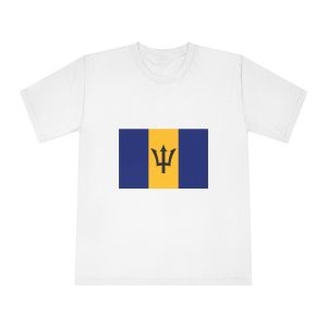 Flag of Barbados Unisex Classic Crewneck T Shirt