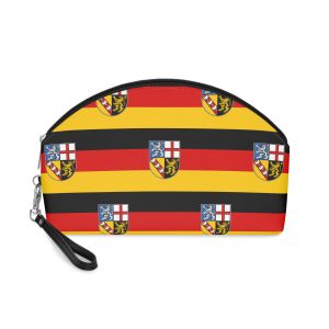 Flag of Saarland Makeup Bag