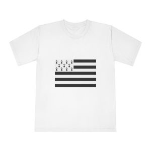 Flag of Brittany Unisex Classic Crewneck T Shirt