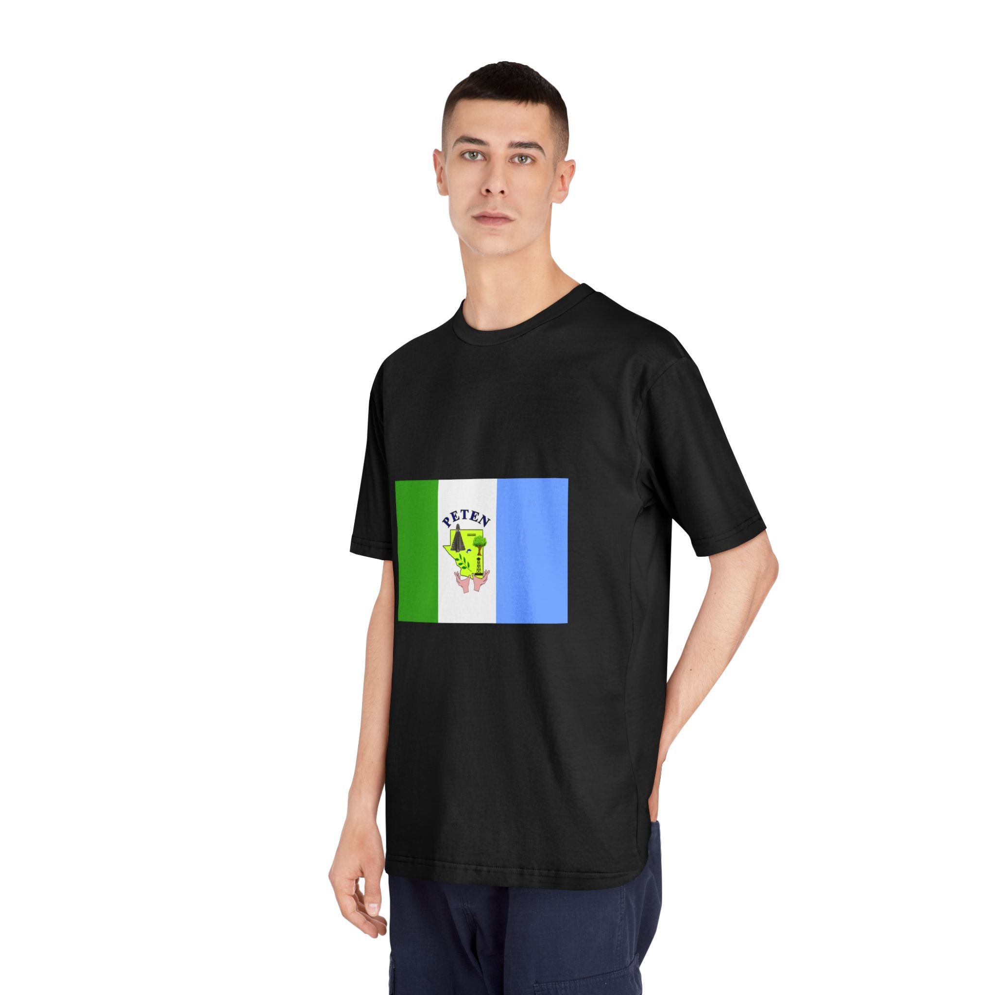 Flag of El Petén Department Unisex Classic Crewneck T Shirt - Image 8